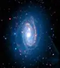 NGC 4450 en ultraviolet par le télescope spatial Spitzer.