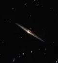La galaxie de l'aiguille NGC 4565 prise depuis la France par l'astrophotographe amateur Anthony MICHEL