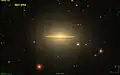 La galaxie du Sombrero par le relevé astronomique SDSS.