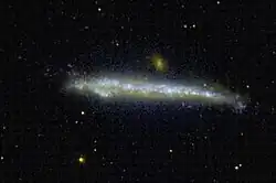 NGC 4631 en ultraviolet par GALEX.