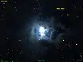 NGC 7023 par le relevé DSS.