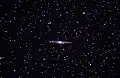 Image de NGC 891 captée par un télescope amateur de 20&nbsp;cm.
