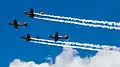 Pilatus en formation.