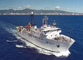 illustration de NOAAS Oscar Elton Sette (R 335)