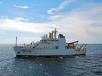 illustration de NOAAS Bell M. Shimada (R 227)