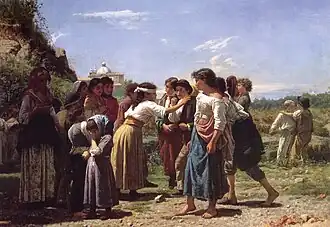 Colin-maillard, 1874.
