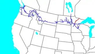 Image illustrative de l’article Minnesota and International Railway