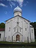 Entrée de l'église.