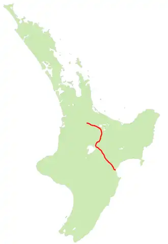 Image illustrative de l’article Route nationale 5 (Nouvelle-Zélande)