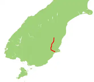 Image illustrative de l’article Route nationale 87 (Nouvelle-Zélande)