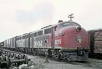 illustration de Ferrocarriles Nacionales de México