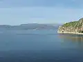 Vue sur le golfe Argolique depuis Palamidi.