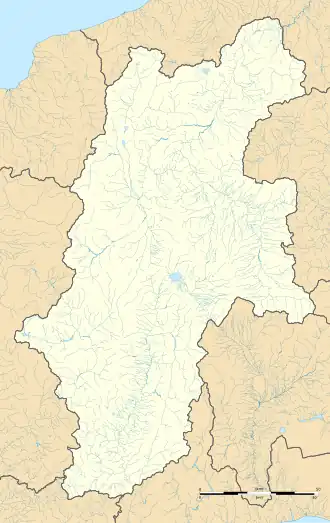 voir sur la carte de la préfecture de Nagano