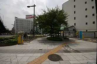 Entrée de la station
