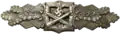 Agrafe de combat rapproché, niveau argent.