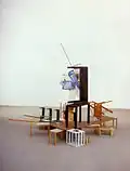 Painting Lesson, no 5, 1986, musée d'Israël