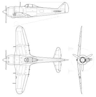 vue en plan de l’avion