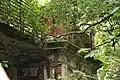 Vue extérieure du bâtiment.