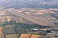 Vue aérienne de l'aéroport de Namangan