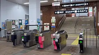 Ligne de contrôle.