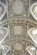 Le plafond de l'église