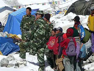 Image illustrative de l’article Fusillade du col de Nangpa La