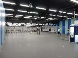 Salle d'échange.