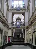 Le passage Pommeraye vu depuis l'entrée de la rue de la Fosse