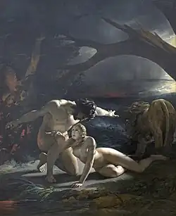 Le Paradis perdu (1827), musée des beaux-arts de Nantes.