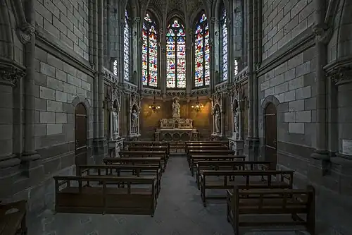 Chapelle axiale.