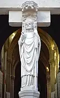 Statue du portail.
