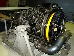 Vue du moteur.