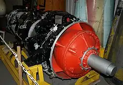 Vue du moteur.