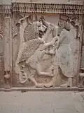 Bas-relief qadjar (Narenjestan, à Chiraz)