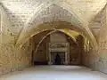 Réfectoire des convers de l'abbaye de Fontfroide.