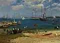 Albert Bierstadt, Port de Nassau (vers 1880)