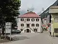 Nassereith, vue dans la rue : die Karl Meyrstrasse.