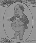Nast's Portrait of "Dick" Connolly (Harper's Weekly, 26 août 1871)