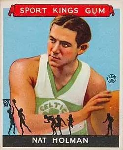 Nat Holman (en), meneur des Original Celtics de 1921 à 1928