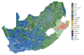 Parti vainqueur par circonscription nationale