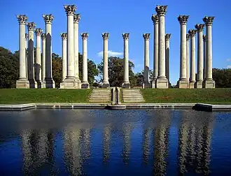 Colonnes du Capitole (Arboretum National)