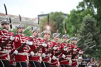 Défilé militaire en 2018.