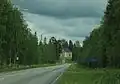 Ylikiiminki a l'extrémité de la seututie 834.