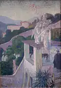 Valentine Reyre, Nativité aux dominicaines. Huile sur toile, 1899, Collection Guérin.