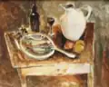 Nature morte aux poissons et à la cruche, c.1927, huile sur carton, 33&nbsp;×&nbsp;41&nbsp;cm, collection privée.