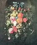 Nature morte avec Fleurs, par Cornelis de Heem (ca. 1660)