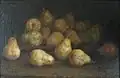 Nature morte de poires et pommes (avant 1916, musée municipal de La Roche-sur-Yon).