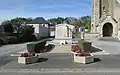 La place de l'église.
