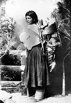 Navajos, entre 1880 et 1910