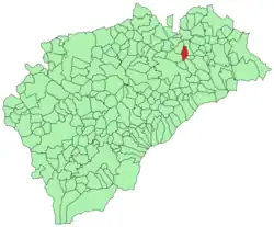 Localisation de Navares de Ayuso